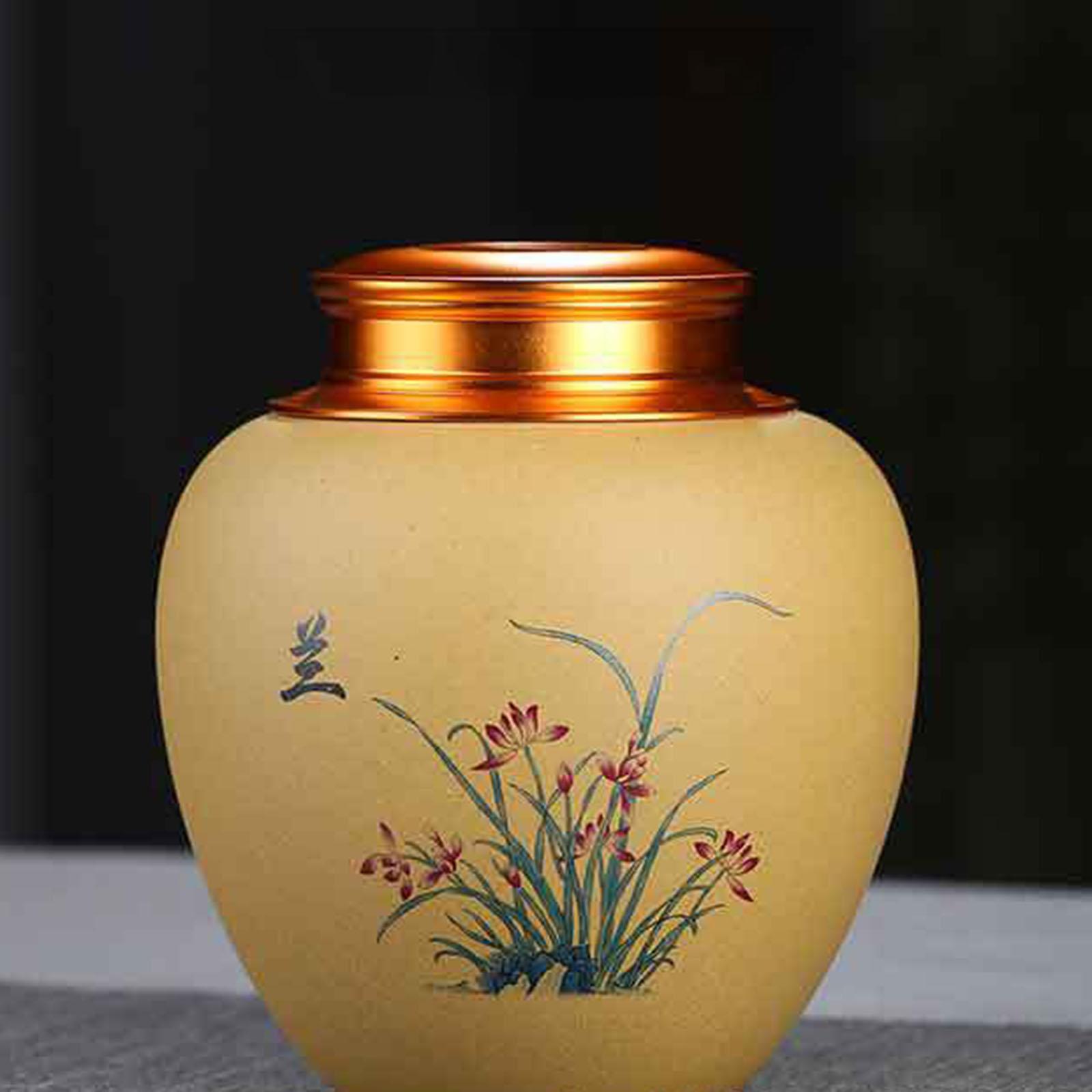 Coffee Tea Sugar Canisters - Tea Container Airtight Purple Sand Loose