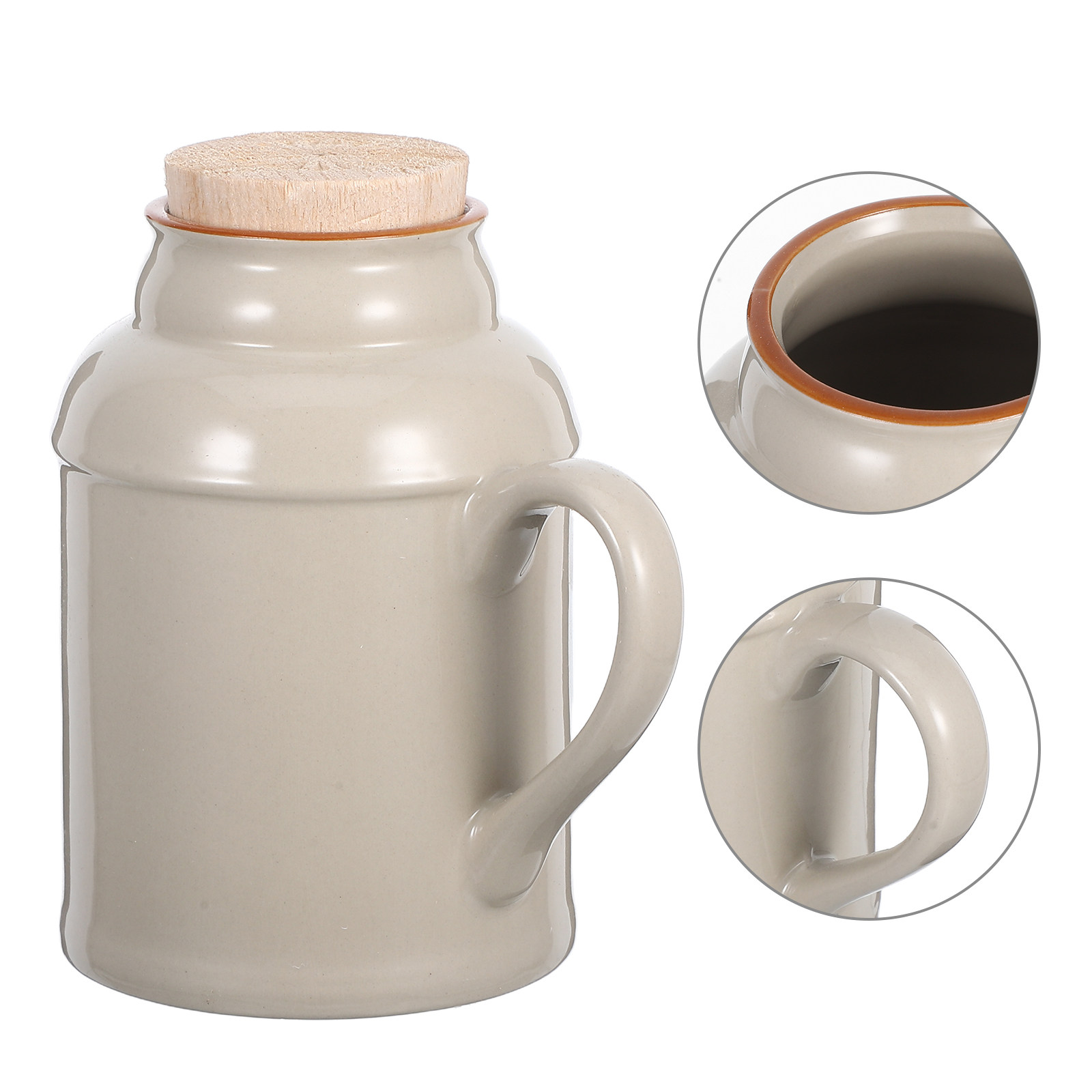 Coffee Tea Containers - Decorative Vintage Ceramic Water Kettle with