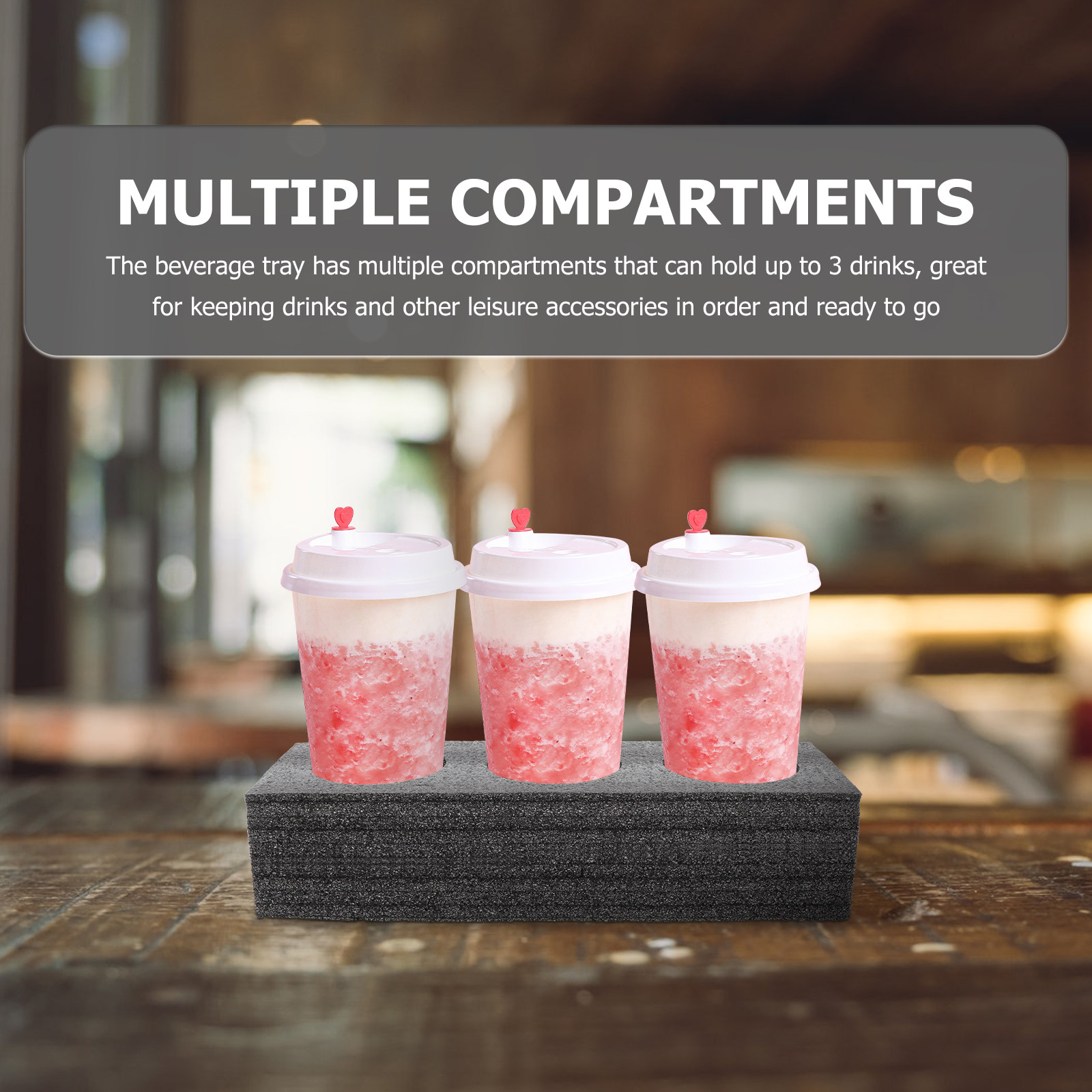 Coffee Tea Holders - 2Pcs Cup Tray Pearl Cotton Material