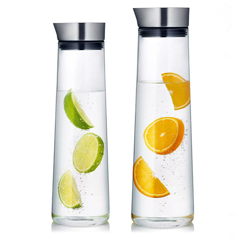 Cold Brew Jar - 1L/1.5L Thickened Glass Water Bottle With