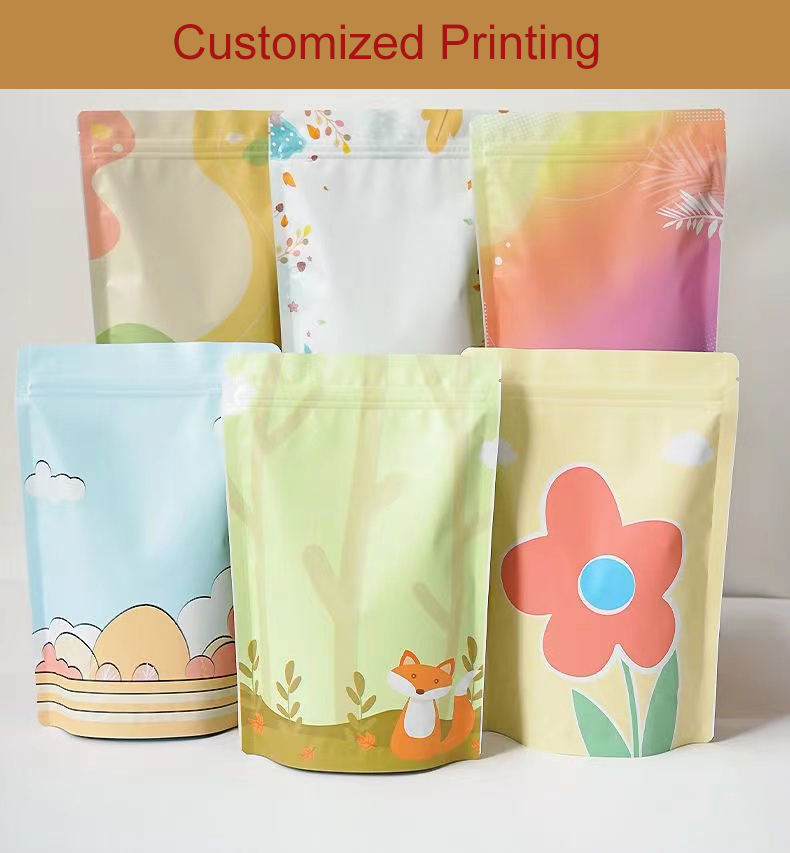 Coffee Tea Day - Craft Paper Bag Customized Printing Logo