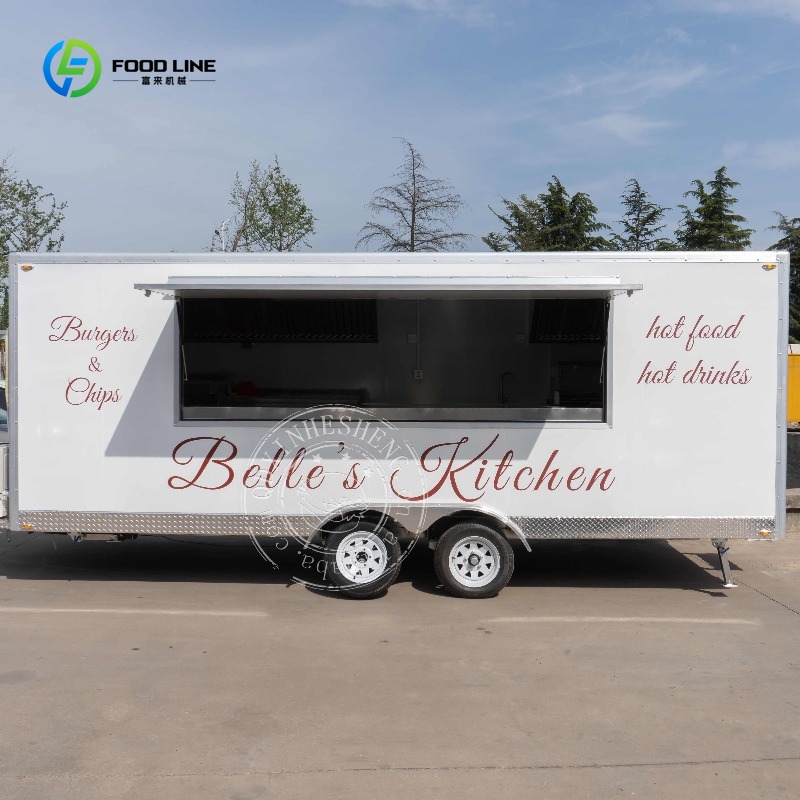 Coffee Tea Van - Hamburger Cart Concession Trailer Commercial Coffee