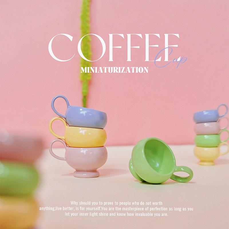 Coffee Tea Cups - 1Pcs Miniature Coffee Cup Ornament Toy