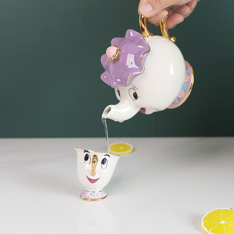 Coffee Y Tea - In-Stock Teapot Cute Cartoon Beauty And
