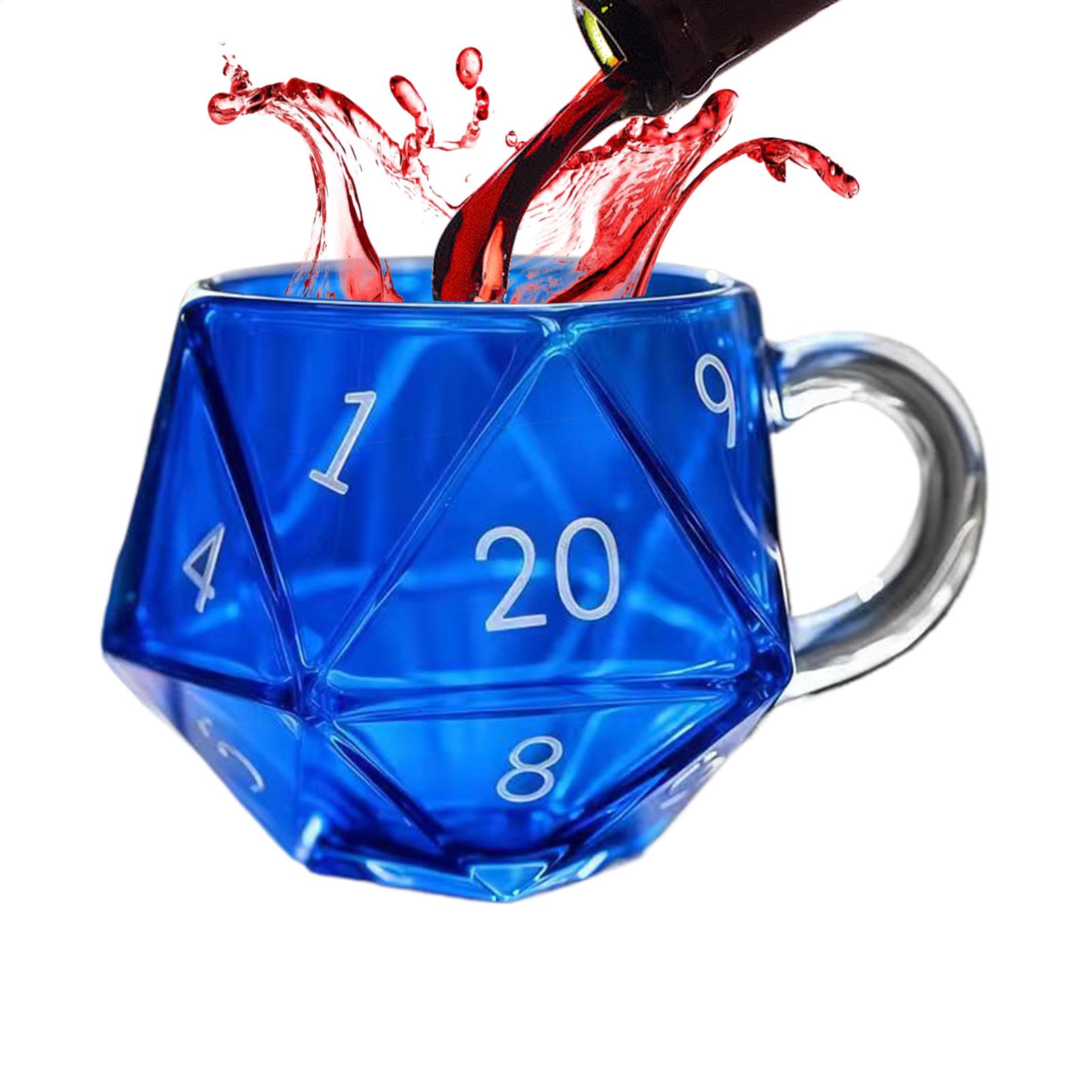 Coffee Tea Break - Tea Mug Polyhedral Dice Water Cup