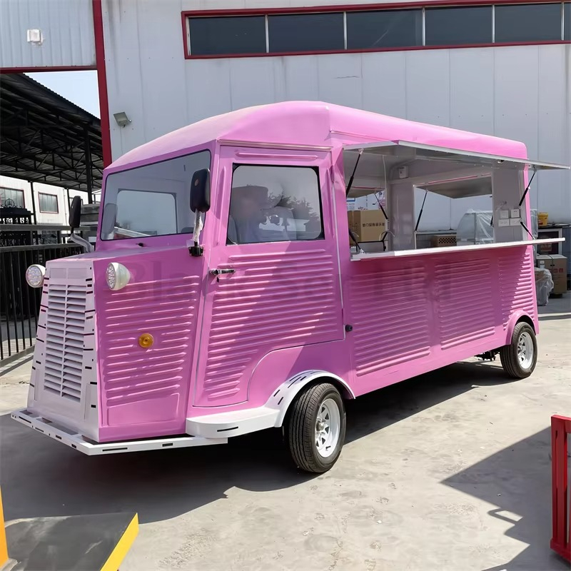 Coffee Tea Van - Electric Drivable Foodtruck Mobile Vintage Fitted