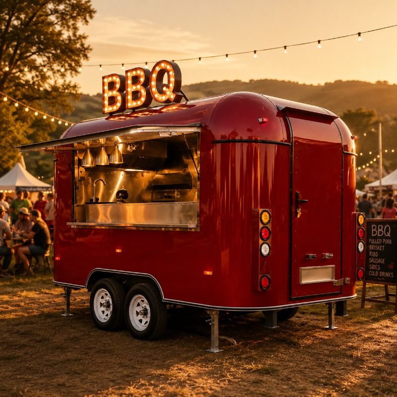 Coffee Tea Van - Food Truck Trailer Street Catering Customized