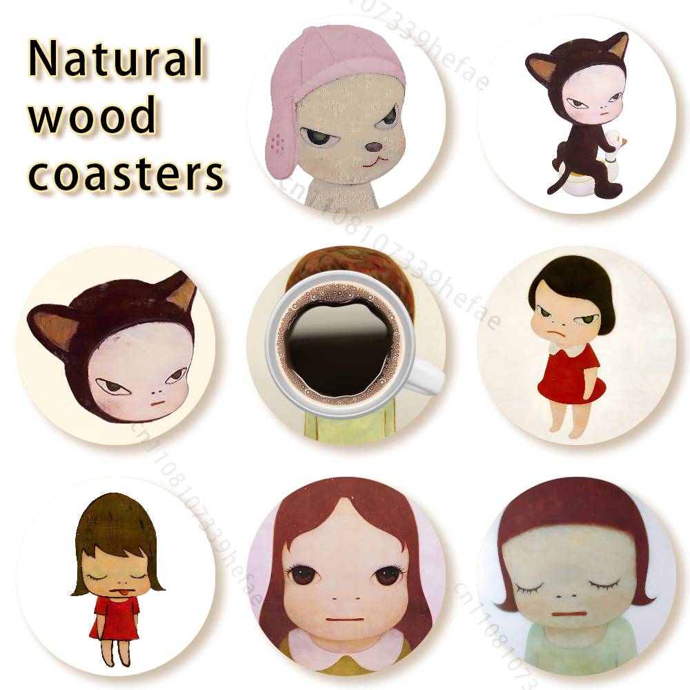 Coffee Y Tea - Cute Y-Yoshitomo N-Nara Style Vintage 4in