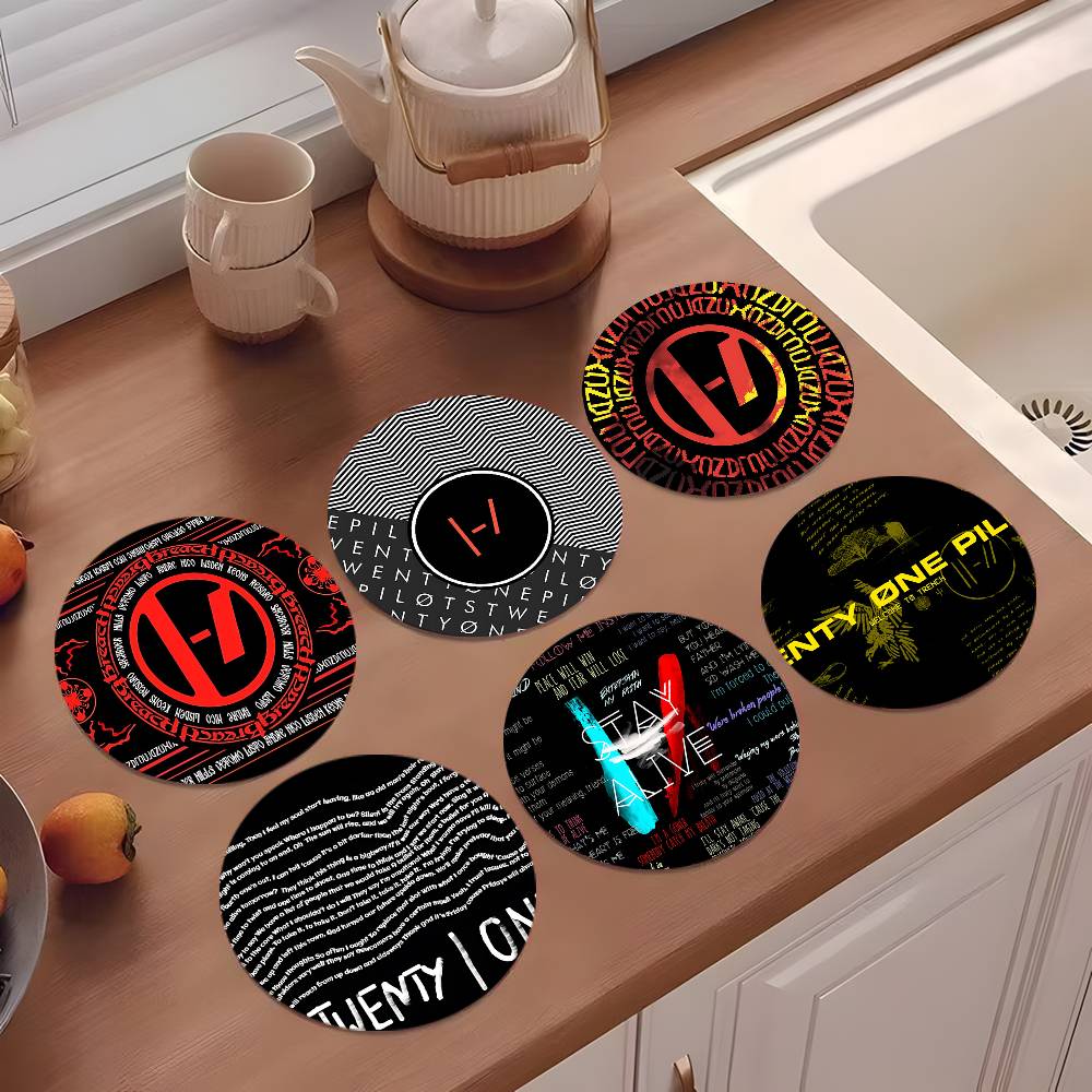 T And Tea Coffee - Popular T-Twenty One Pilot Band Coasters