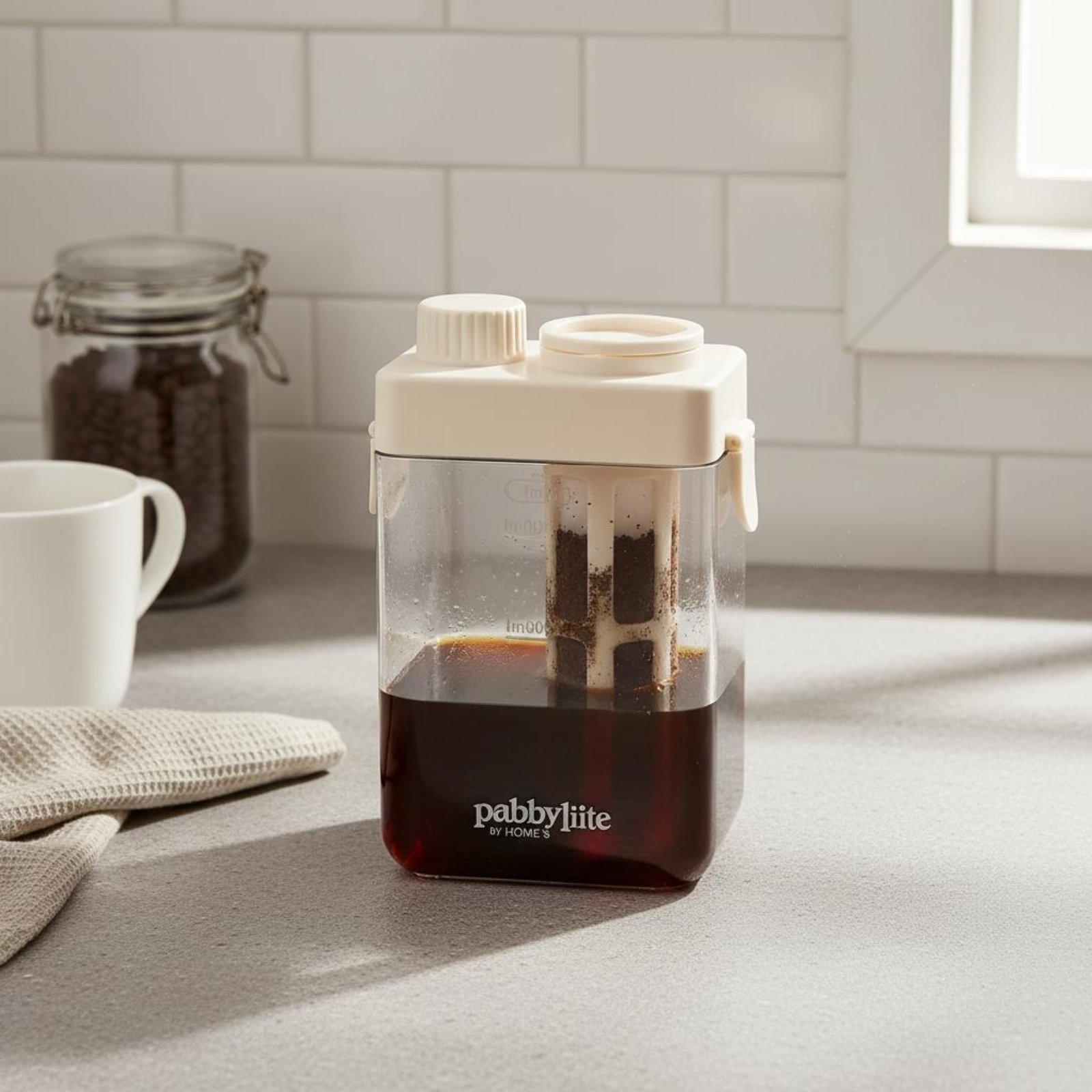Cold Brew Jar - Cold Brew Coffee Pitcher Large Capacity