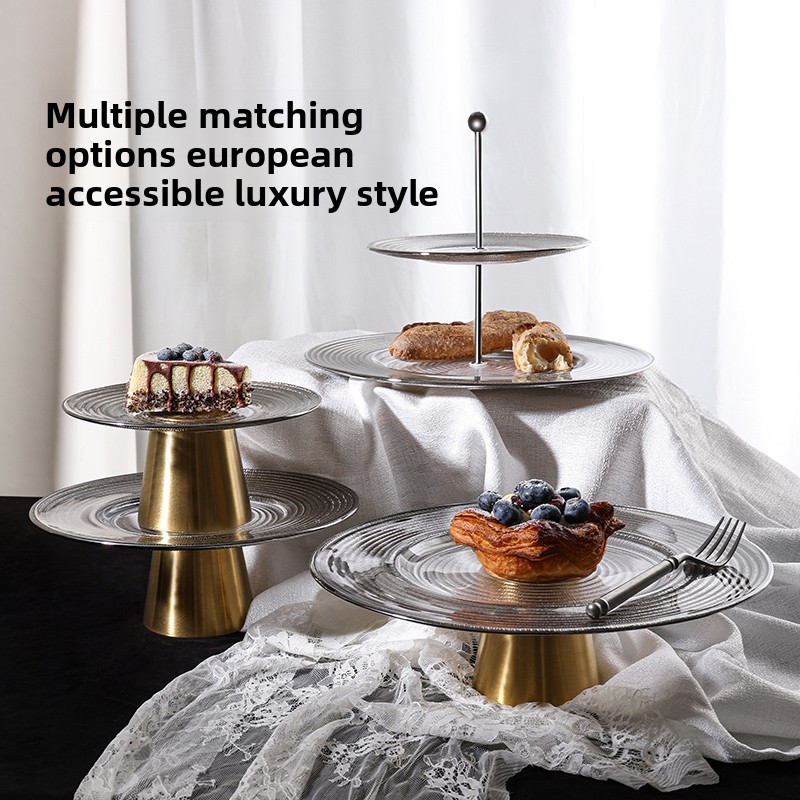 Coffee Tea Break - European dessert table display stand, tall