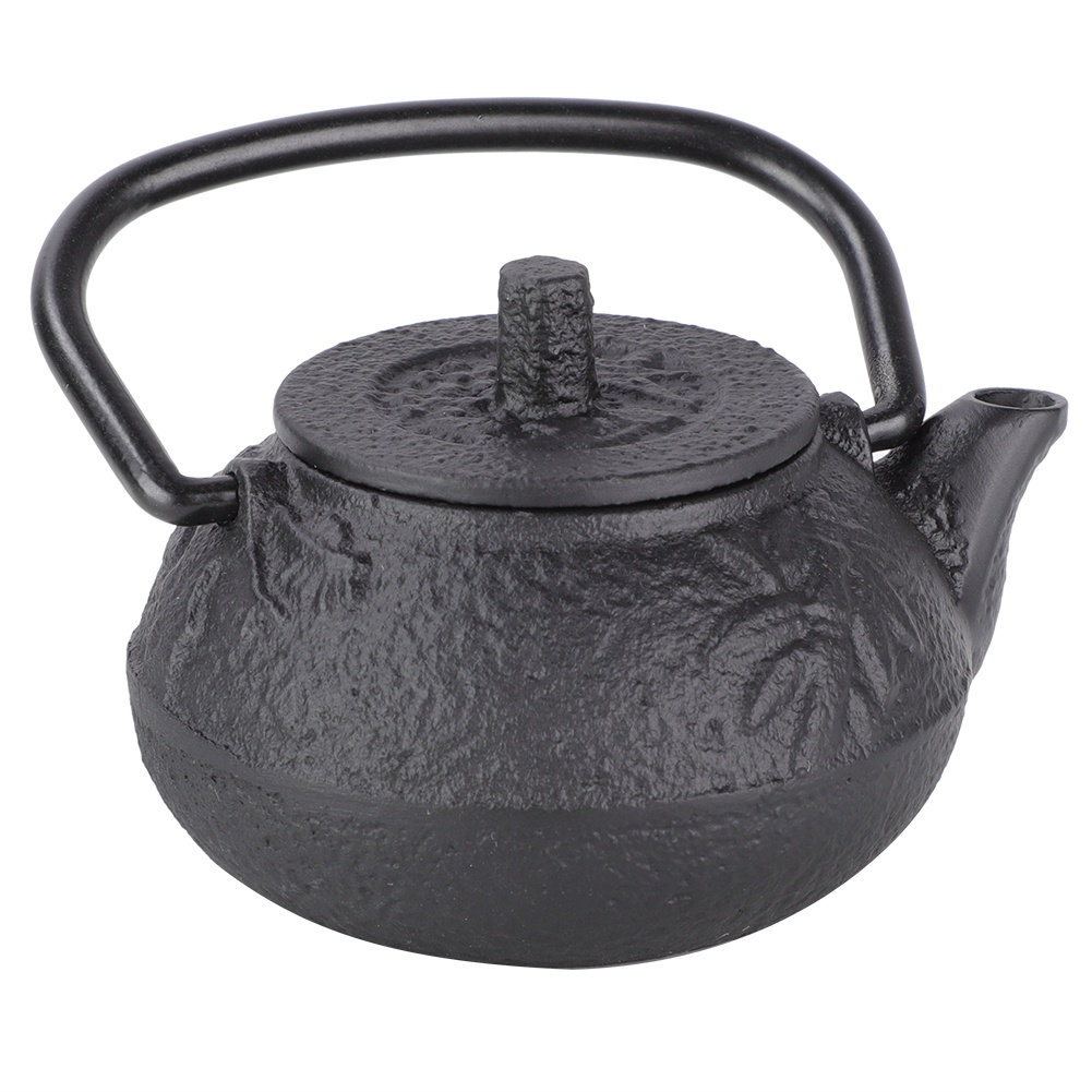 Cast Iron Teapot - 50ml Mini Iron Kettle Imitation Japanese