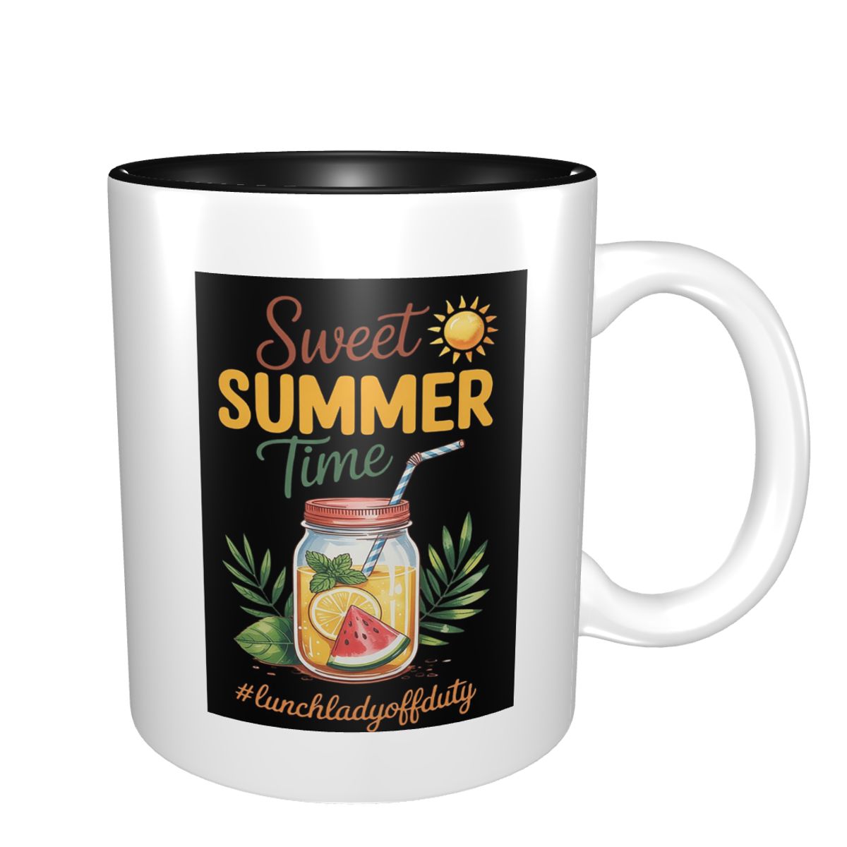 Coffee Tea Break - Lunch Lady Off Duty Summer Break
