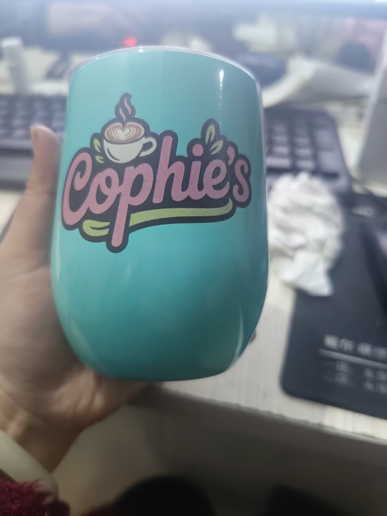 Coffee Tea Bottle - 12oz egg mug Travel Coffee Mug