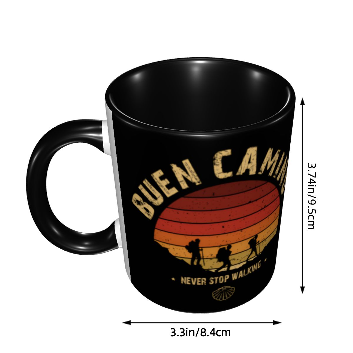 Customized Buen Camino De Sant - огляд і ціна Coffee Tea Bottle
