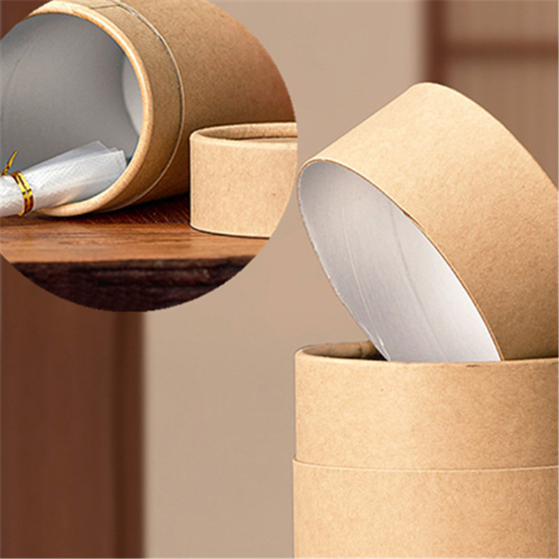 1PCS New Kraft Paperboard Tube - огляд і ціна Coffee Tea Containers