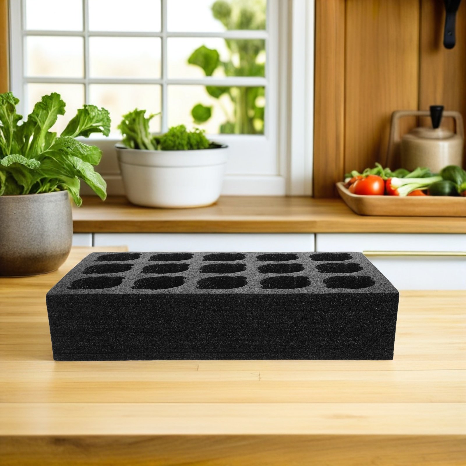 Foam Cup Holder Tray Multi-Cup - огляд і ціна Coffee Tea Holders