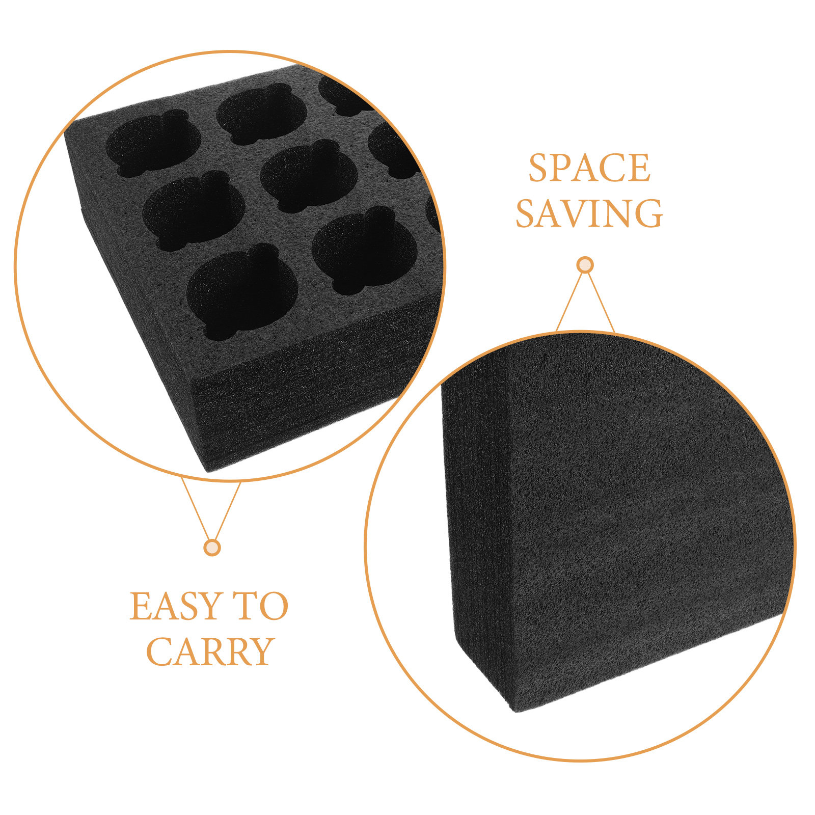 Foam Cup Holder Tray Multi-Cup - огляд і ціна Coffee Tea Holders