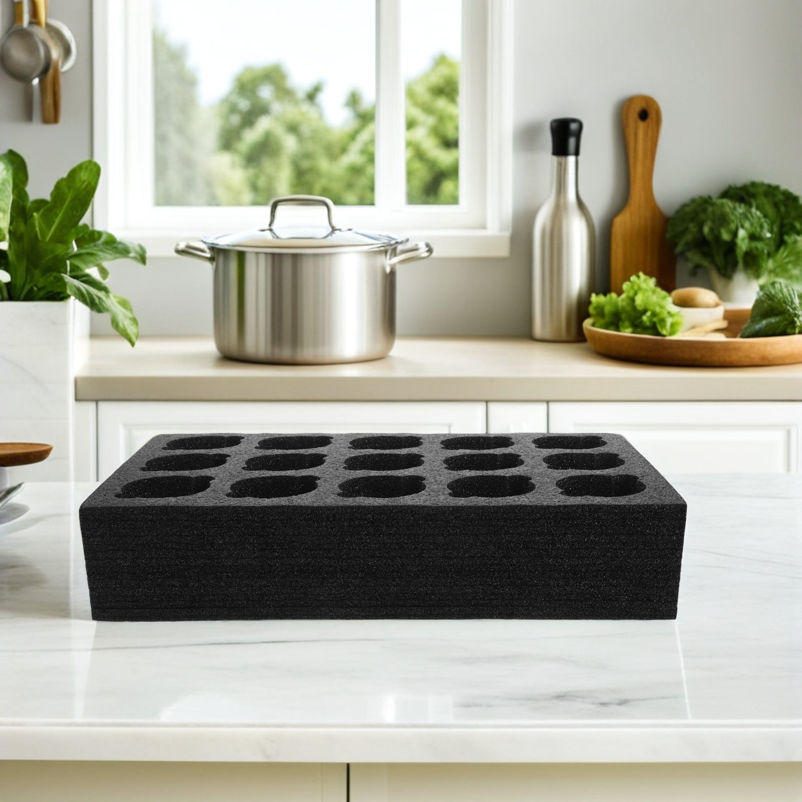 Foam Cup Holder Tray Multi-Cup - огляд і ціна Coffee Tea Holders