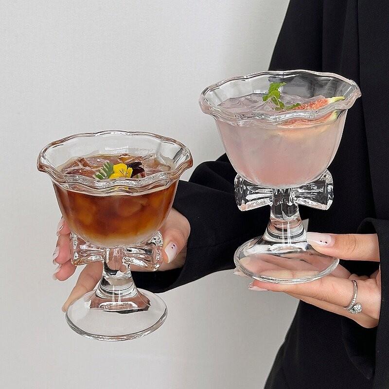 New Bow Glass Cute Water Cup C - огляд і ціна Coffee Tea Gift