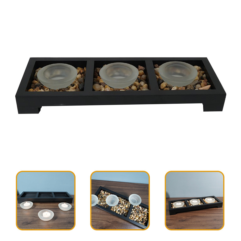 1 Set Glass Tea Light Holders  - огляд і ціна Coffee Tea Holders
