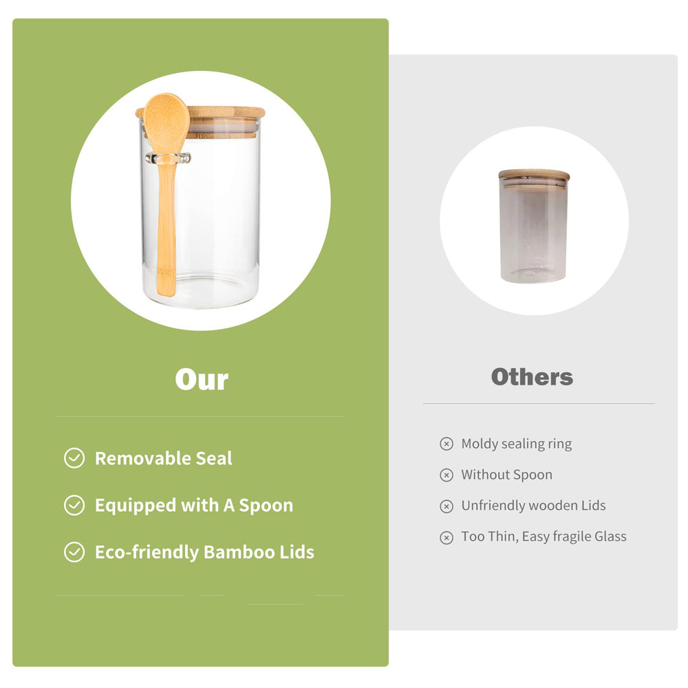 Airtight Food Storage Plastic  - огляд і ціна Coffee Tea Sugar Canisters