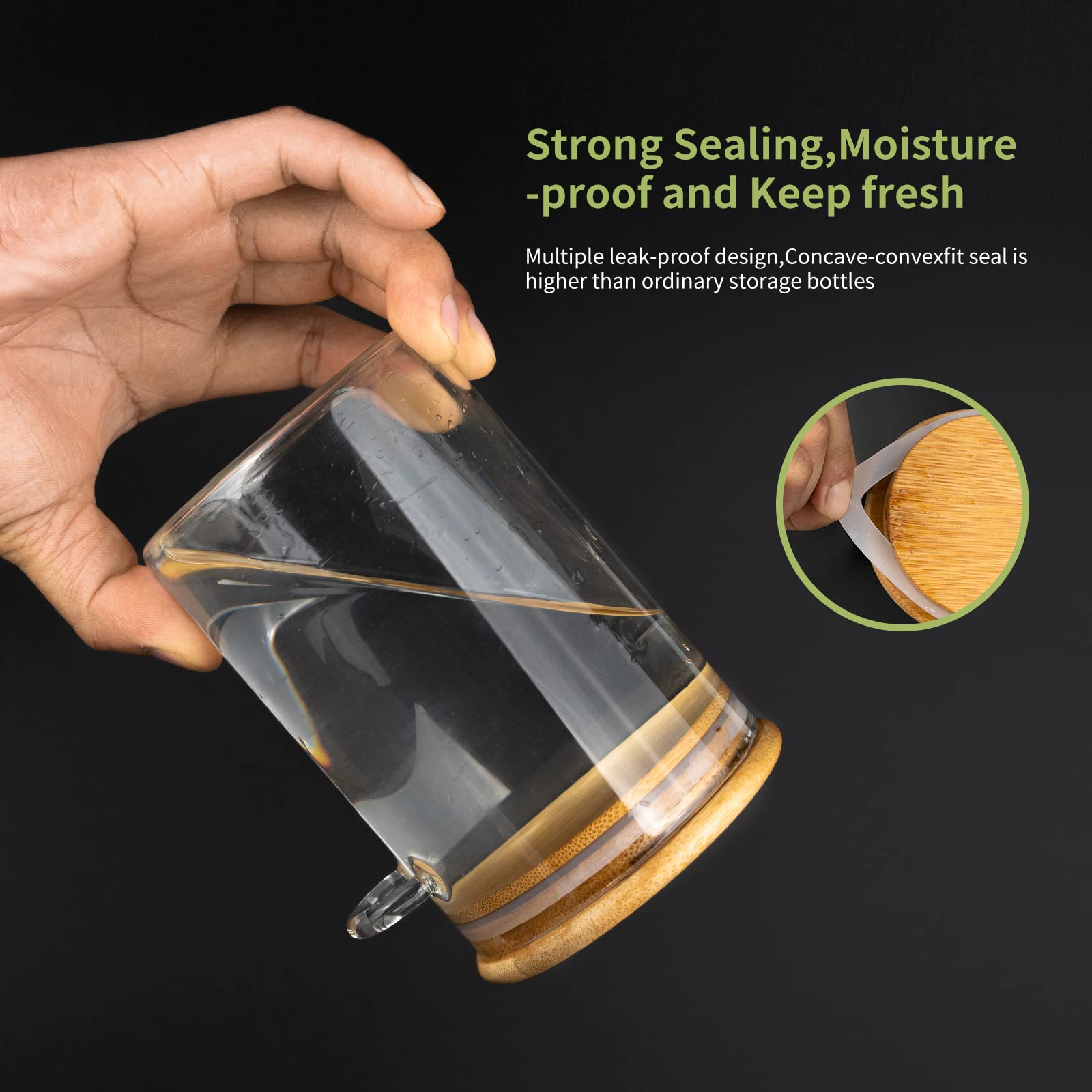 Airtight Food Storage Plastic  - огляд і ціна Coffee Tea Sugar Canisters