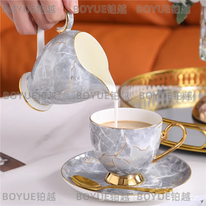 Luxury Bone China Coffee Cup a - огляд і ціна Coffee Tea Gift Set