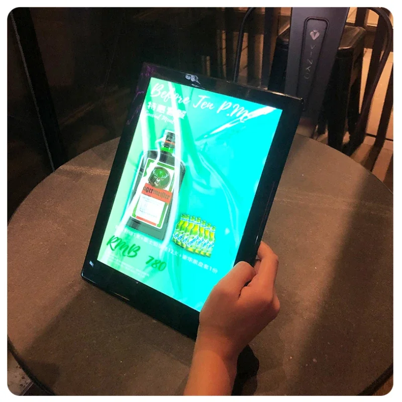 Illuminated LED Wine List Disp - огляд і ціна Coffee Tea Menu