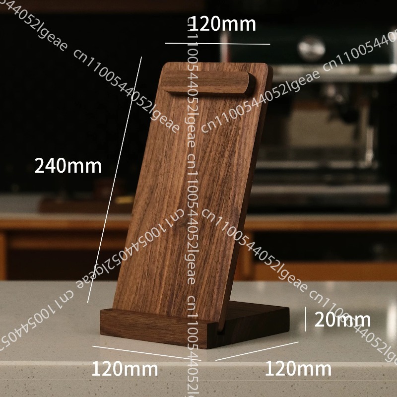 Black walnut desktop display c - огляд і ціна Coffee Tea Menu