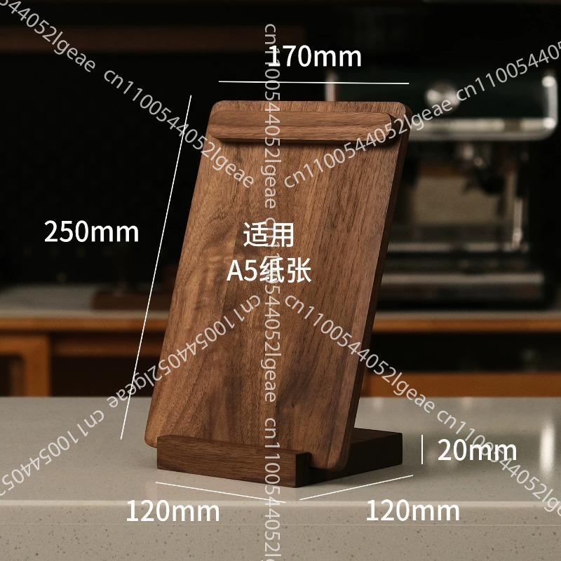 Black walnut desktop display c - огляд і ціна Coffee Tea Menu