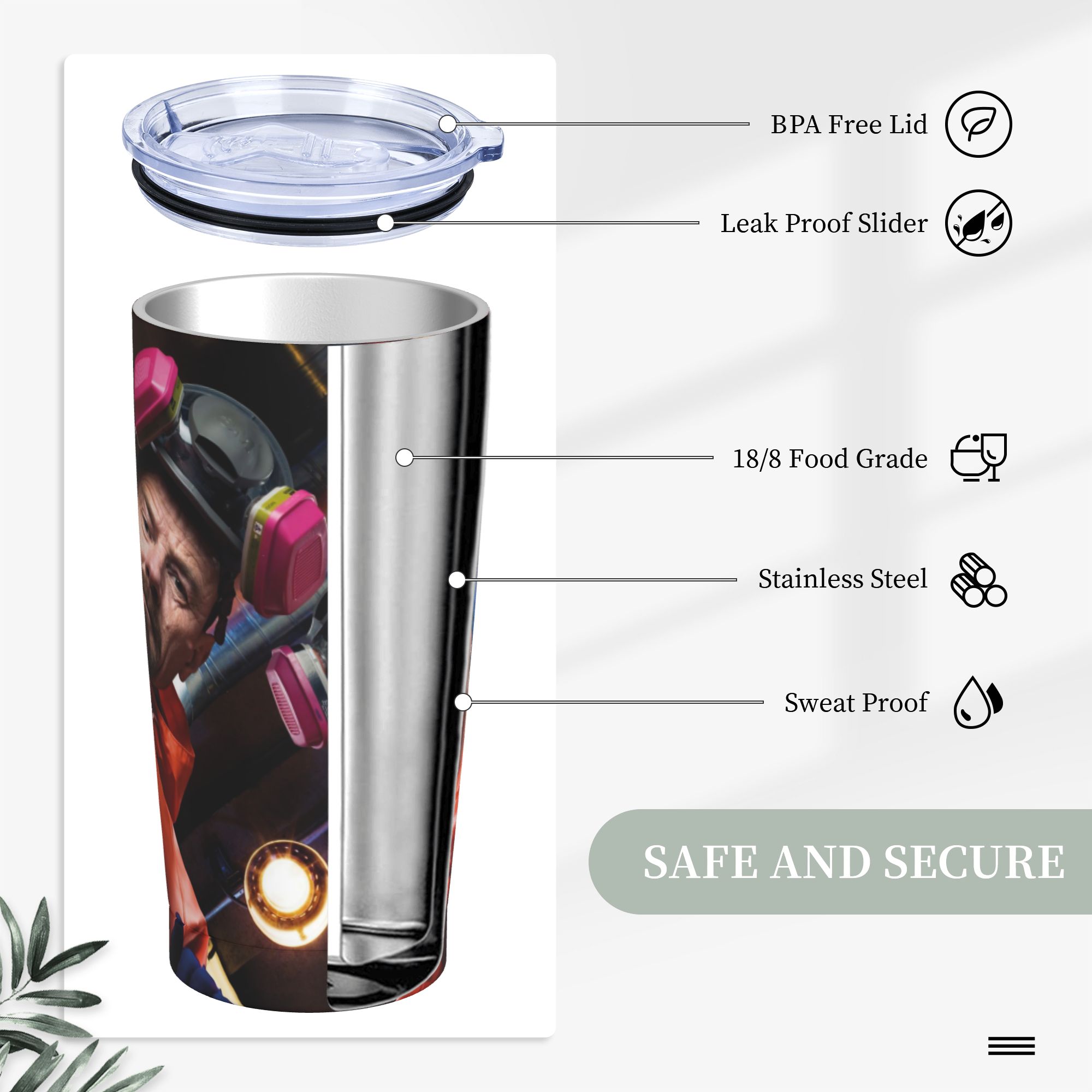 Walter White Pinkman Tumbler V - огляд і ціна Coffee Tea Break