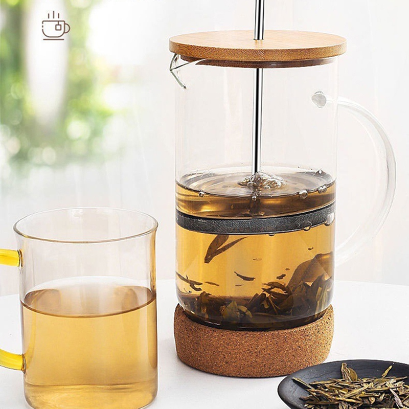 Coffee French Press Pot with F - огляд і ціна French Press Coffee & Tea