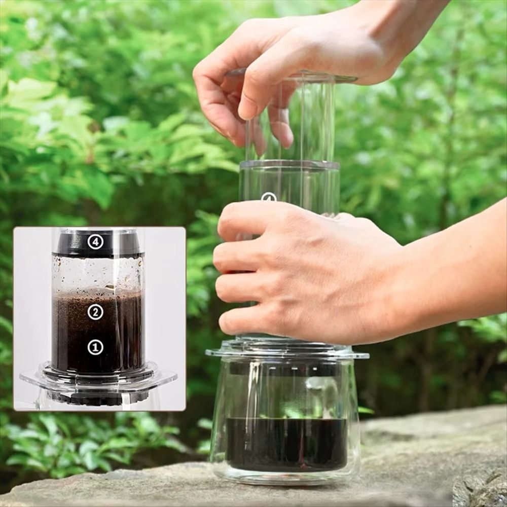 Share Pot Portable Coffee Kett - огляд і ціна French Press Coffee & Tea