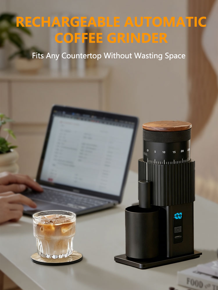 Portable Electric Coffee Grind - огляд і ціна Burr Hand Grinder