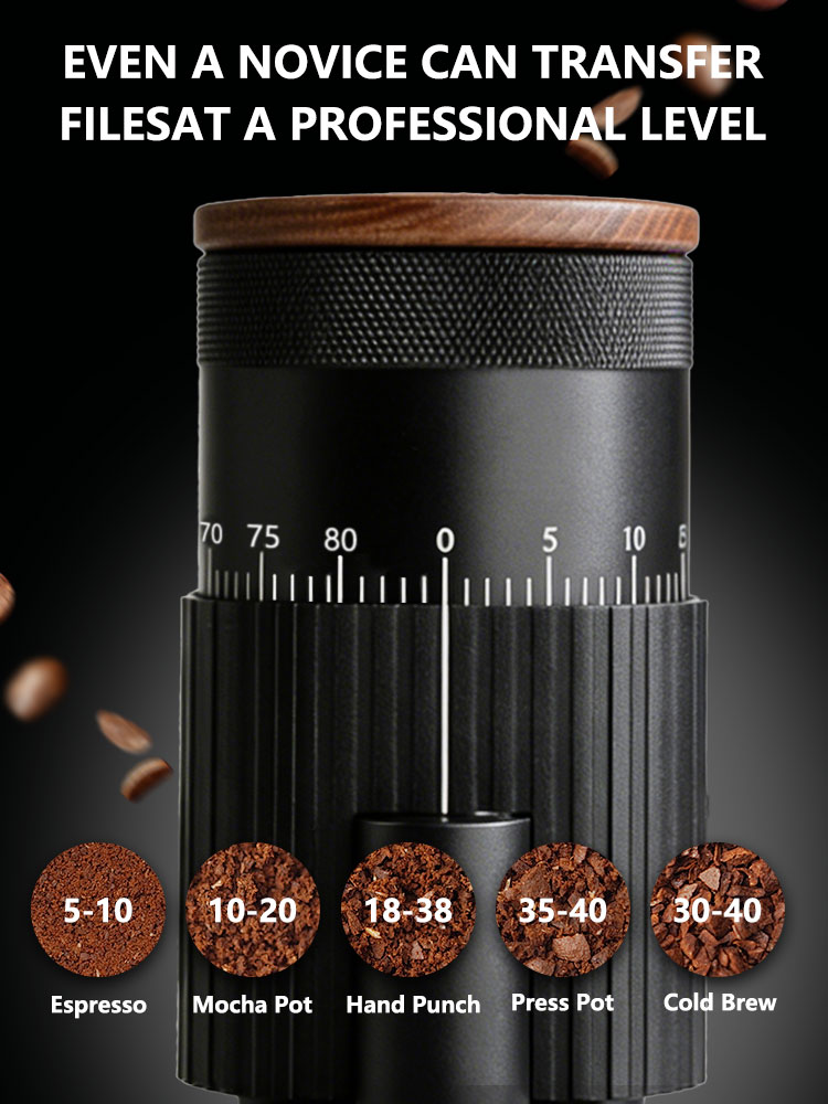 Portable Electric Coffee Grind - огляд і ціна Burr Hand Grinder