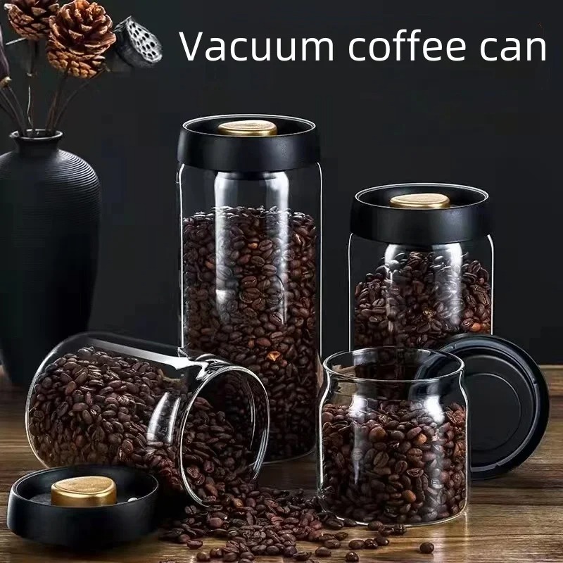 Manual Vacuum Sealed Coffee Ja - огляд і ціна Coffee Tea Containers