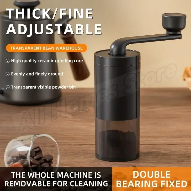 Bearing Adjustable Coffeebe Ma - огляд і ціна Burr Hand Grinder