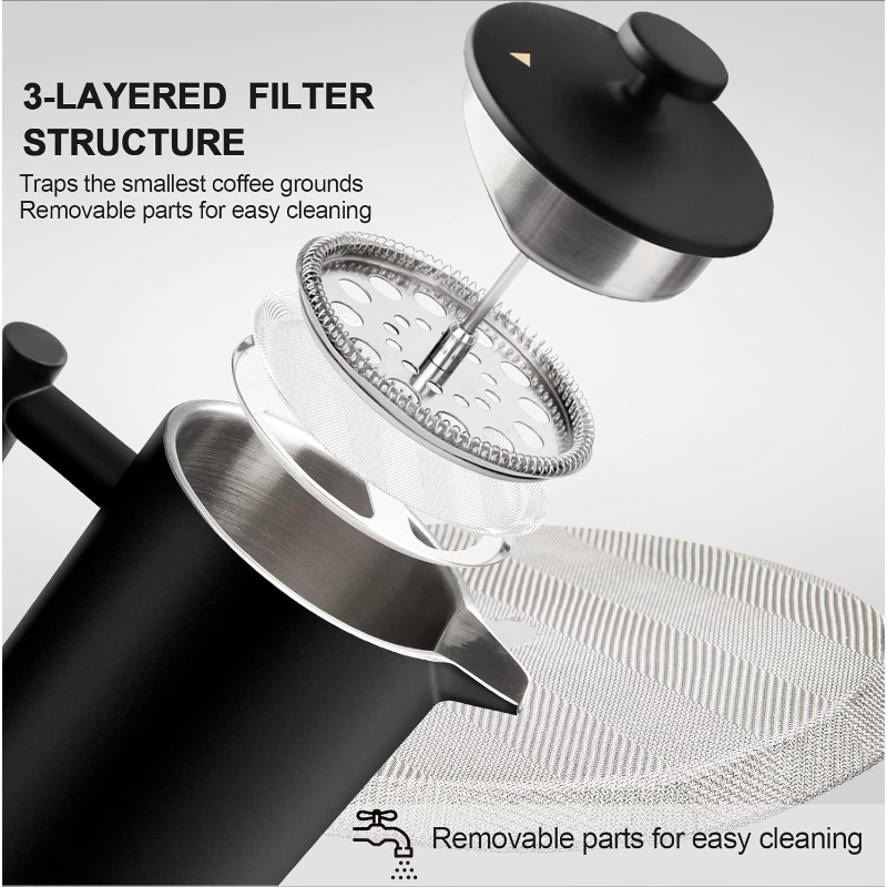 French Press Coffee Maker 34 O - огляд і ціна French Press Coffee & Tea