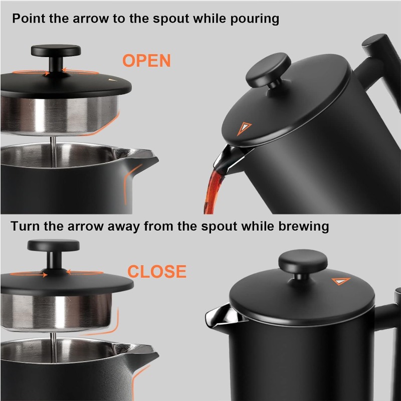 French Press Coffee Maker 34 O - огляд і ціна French Press Coffee & Tea