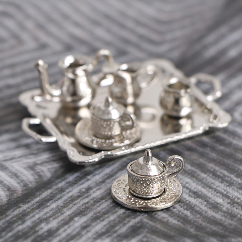 10pcs/Set 1/12 Dollhouse Minia - огляд і ціна Coffee Tea Gift Set
