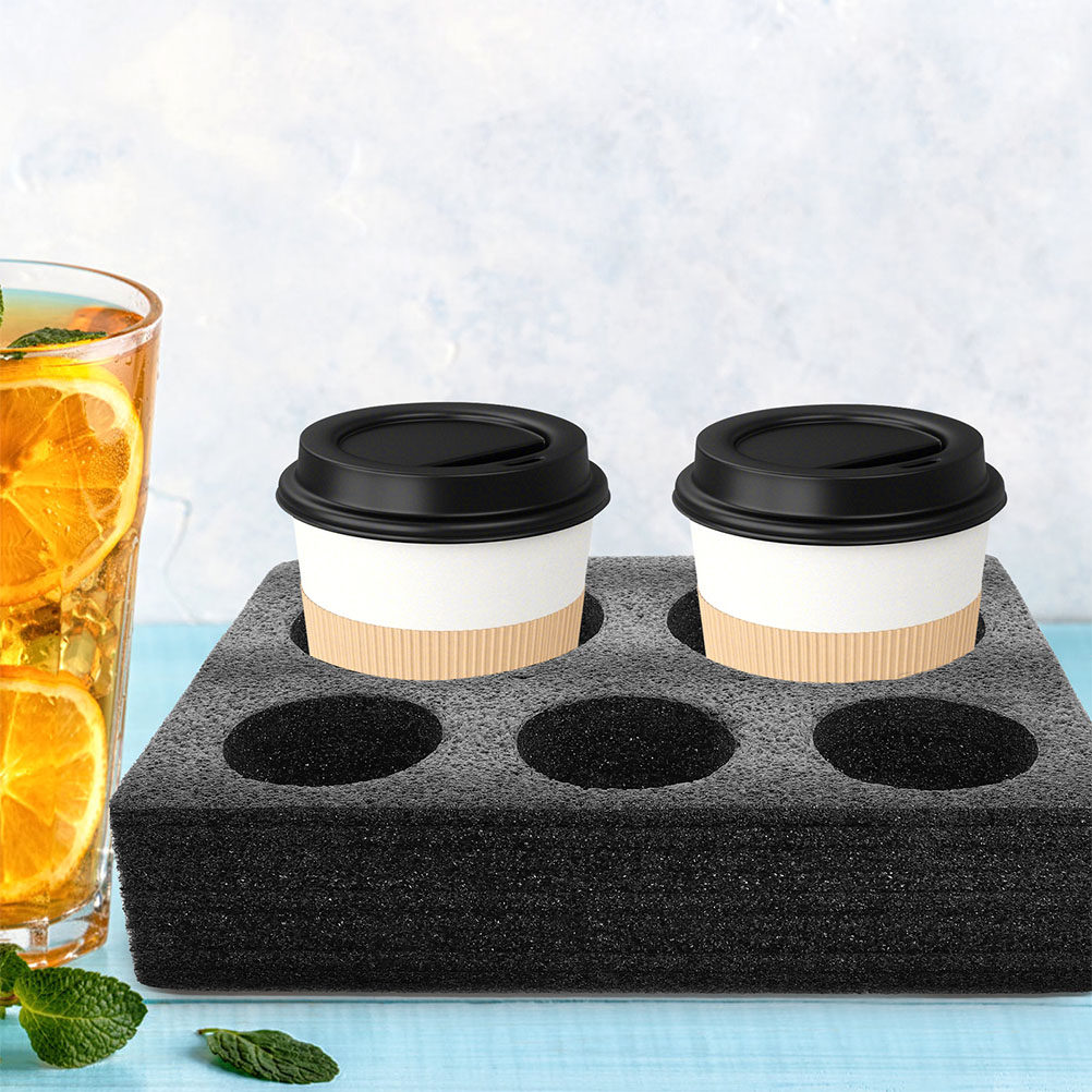2Pcs Foam Cup Holder Commercia - огляд і ціна Coffee Tea Holders