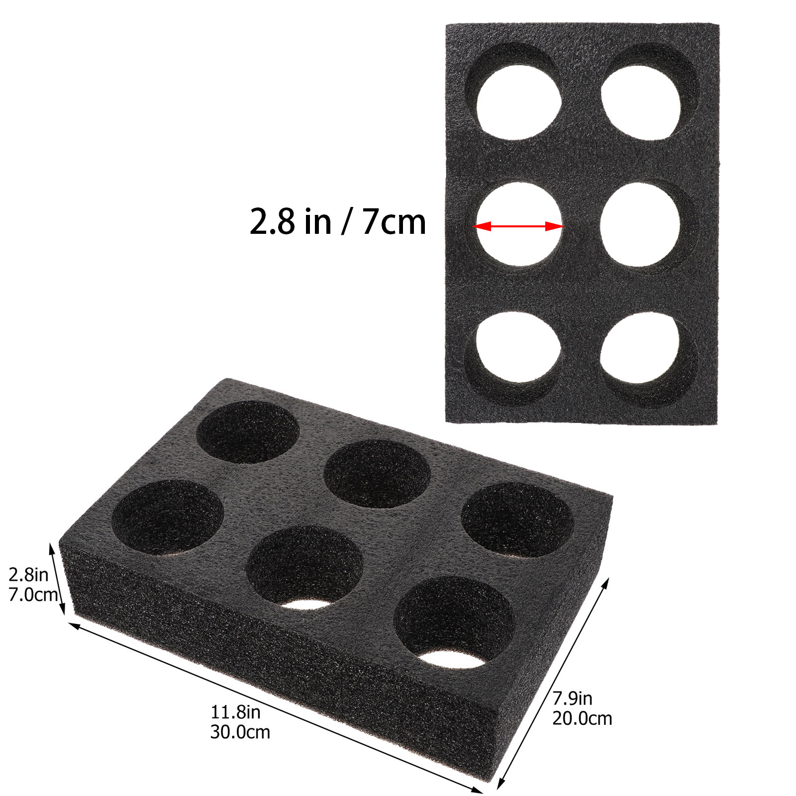 2Pcs Convenient Six-Hole Cup T - огляд і ціна Coffee Tea Holders