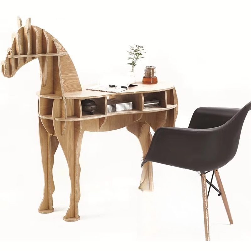 Creative Wooden Horse Tea Coff - огляд і ціна Coffee Tea Library
