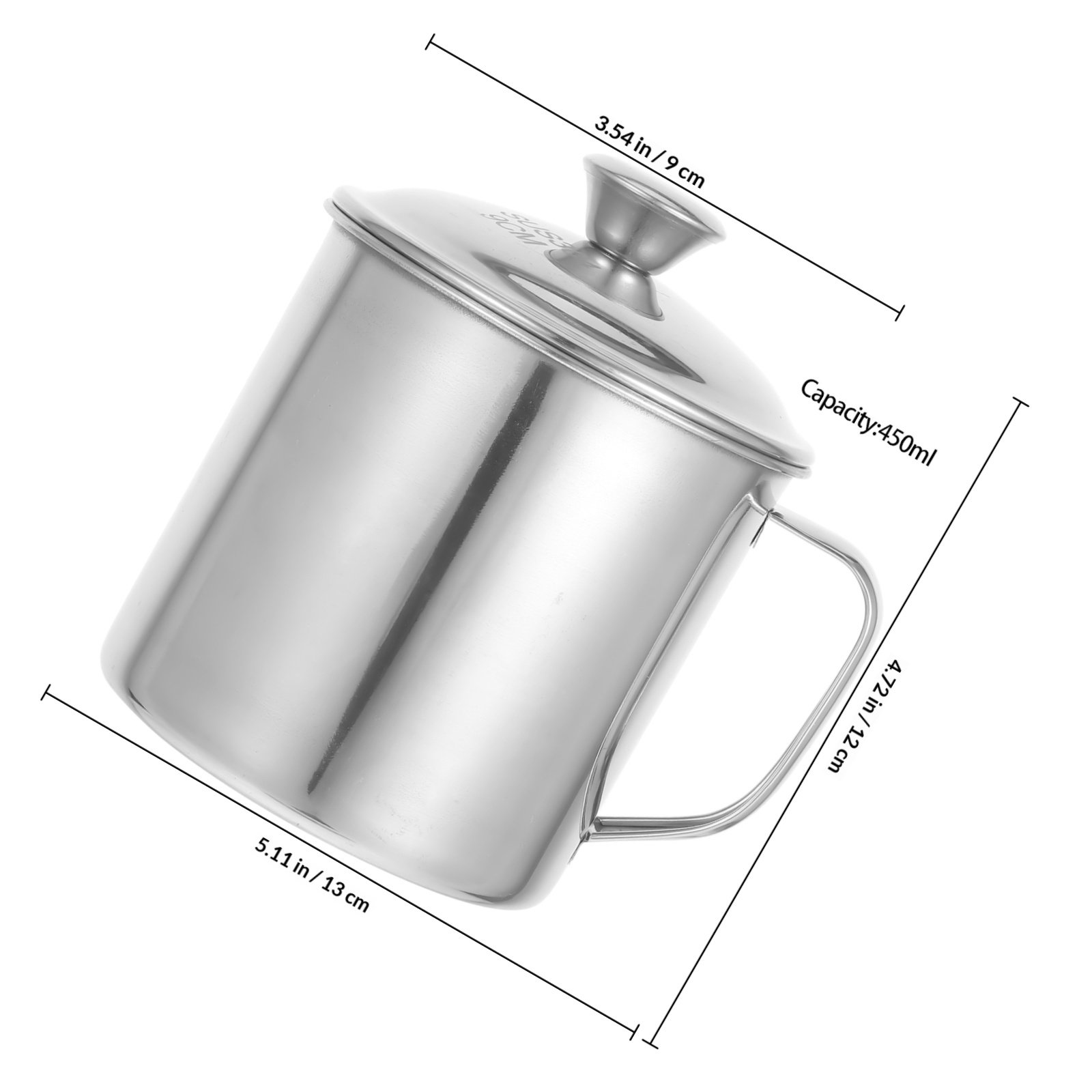 Stainless Steel Cup Double Lay - огляд і ціна Coffee Tea Cups