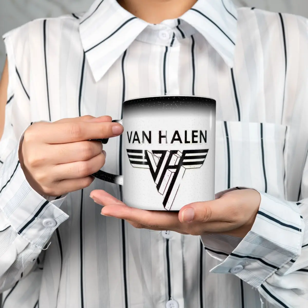 Van Halen 5150 Logo Mug Funny  - огляд і ціна Coffee Tea Van