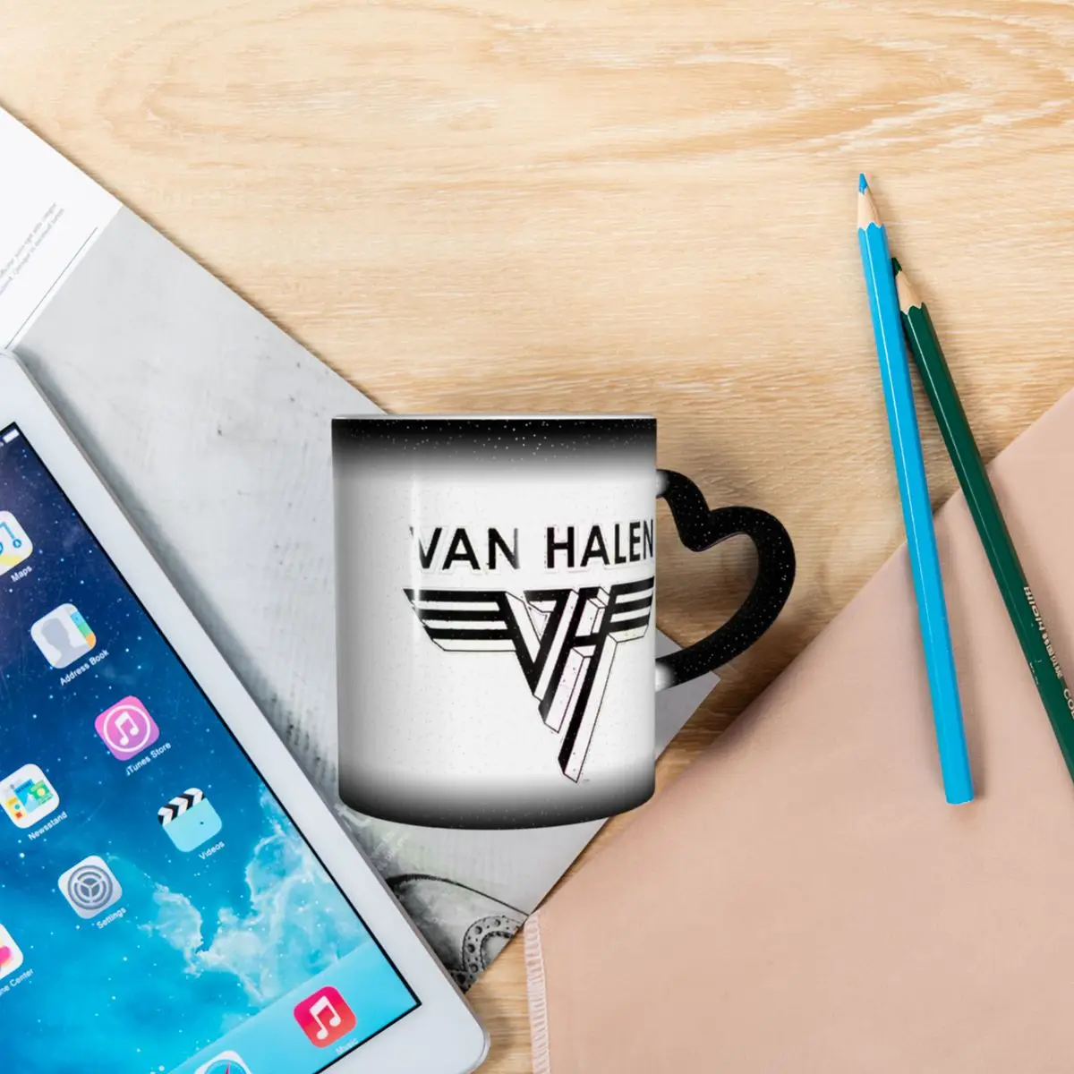 Van Halen 5150 Logo Mug Funny  - огляд і ціна Coffee Tea Van