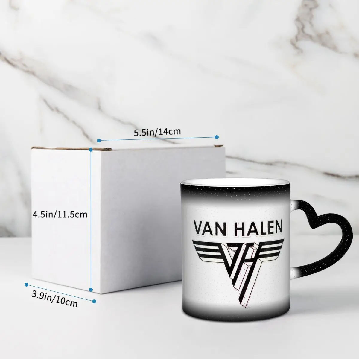 Van Halen 5150 Logo Mug Funny  - огляд і ціна Coffee Tea Van