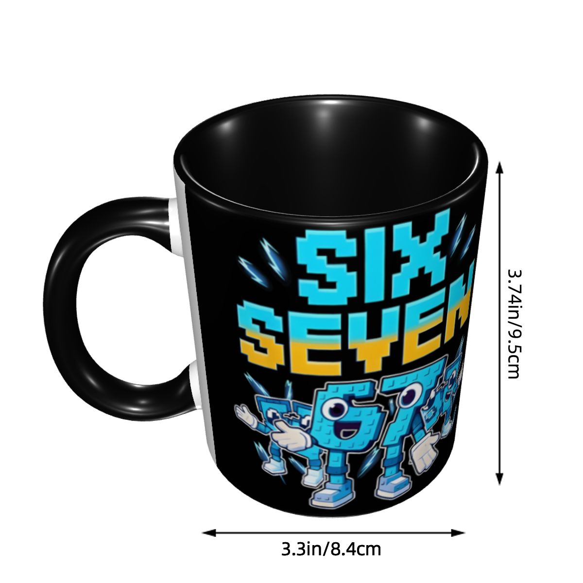 67 Six Seven 6-7 Funny Italian - огляд і ціна Coffee Tea Gift