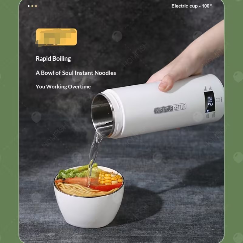 450ML Electric Kettles Portabl - огляд і ціна Coffee Tea Menu